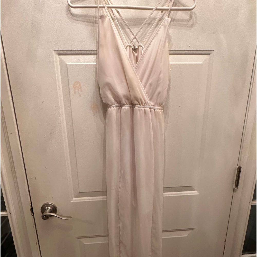 Charlotte Russe white long dress